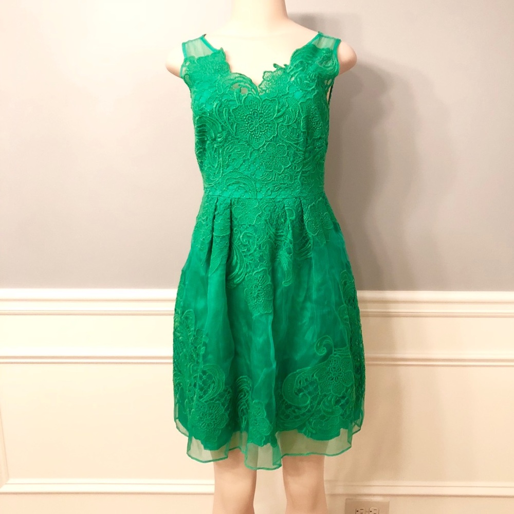 Yoana Baraschi (anthro) Green Dress NWT - Picture 2 of 8